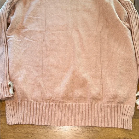 Women's Tan Knit Sweater and Pants Set - Picture 8 of 10